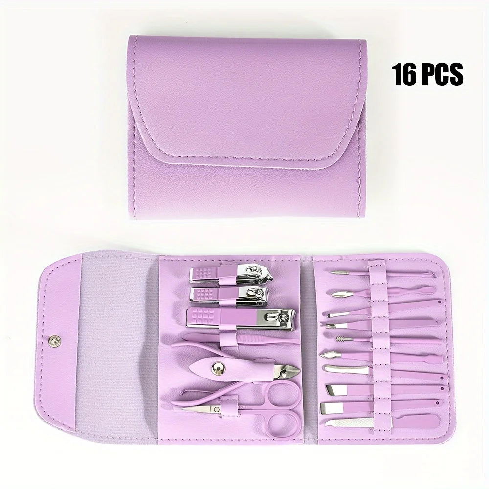 ProNail™ 16-Piece Manicure & Pedicure Set