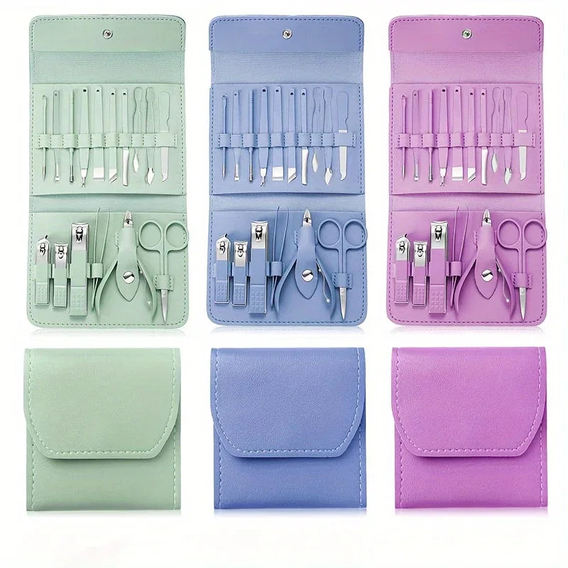 ProNail™ 16-Piece Manicure & Pedicure Set