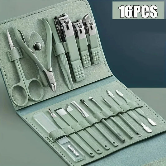 ProNail™ 16-Piece Manicure & Pedicure Set